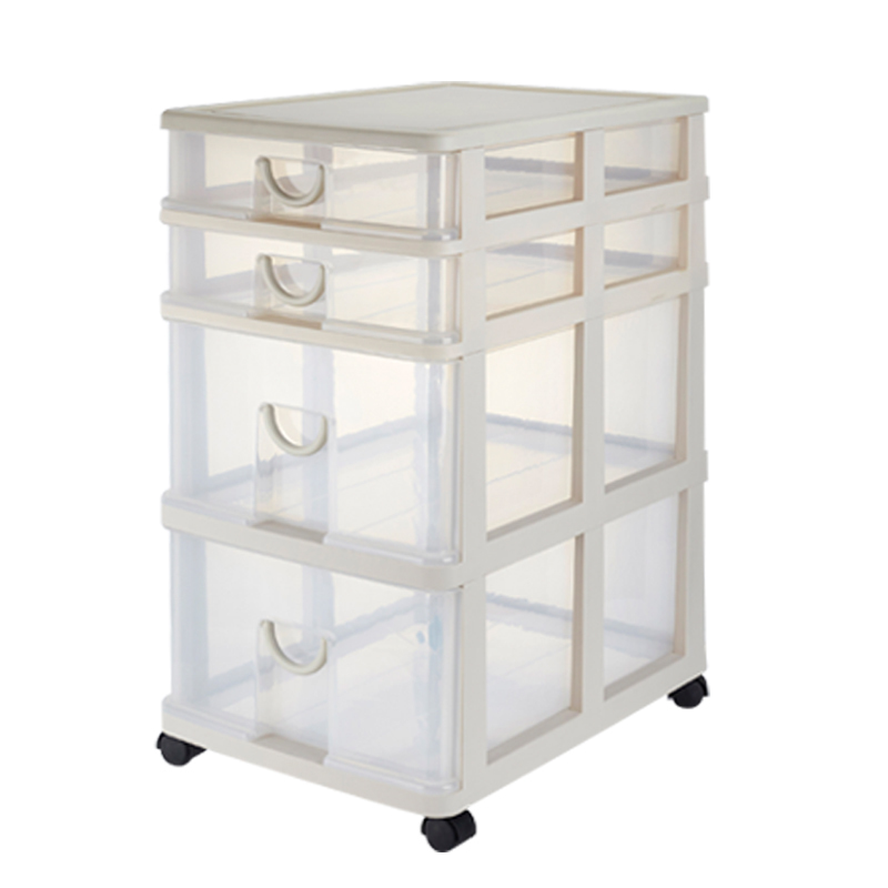 【GENKI BEAR】霸王系列/滑輪抽屜櫃/4抽