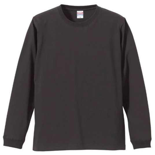 United Athle UA薄長袖 深灰 (3501101-165)