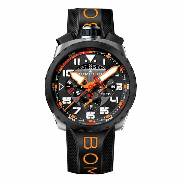 BOLT-68 系列 橘色霓虹飛行計時碼錶