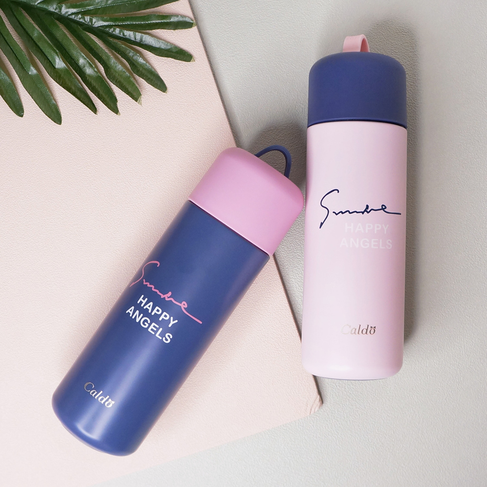 我的風格撞色霧面不鏽鋼保溫瓶450ml