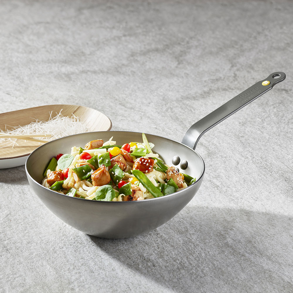 (絕版品) 原礦蜂蠟鐵鍋  l 中式快炒鐵鍋