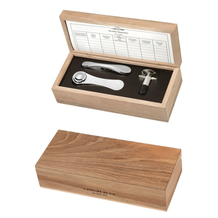 L'ATELIER DU VIN 侍者  l  原木精裝三件式禮盒組