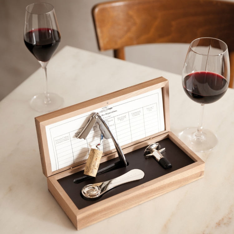 L'ATELIER DU VIN 侍者  l  原木精裝三件式禮盒組