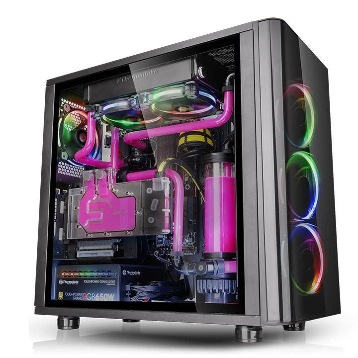 米特3C數位–曜越Thermaltake View 31 TG RGB強化玻璃中直立式機殼