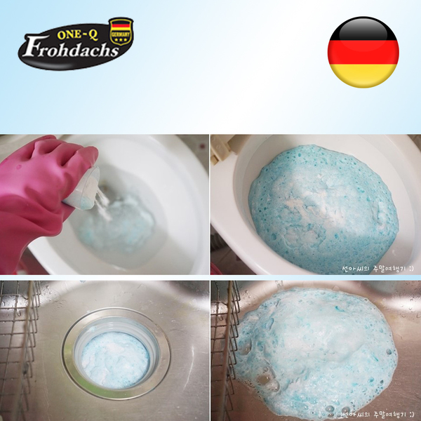 德國OneQ泡沫炸彈清潔霸 👉猛過原子彈~ 1kg裝