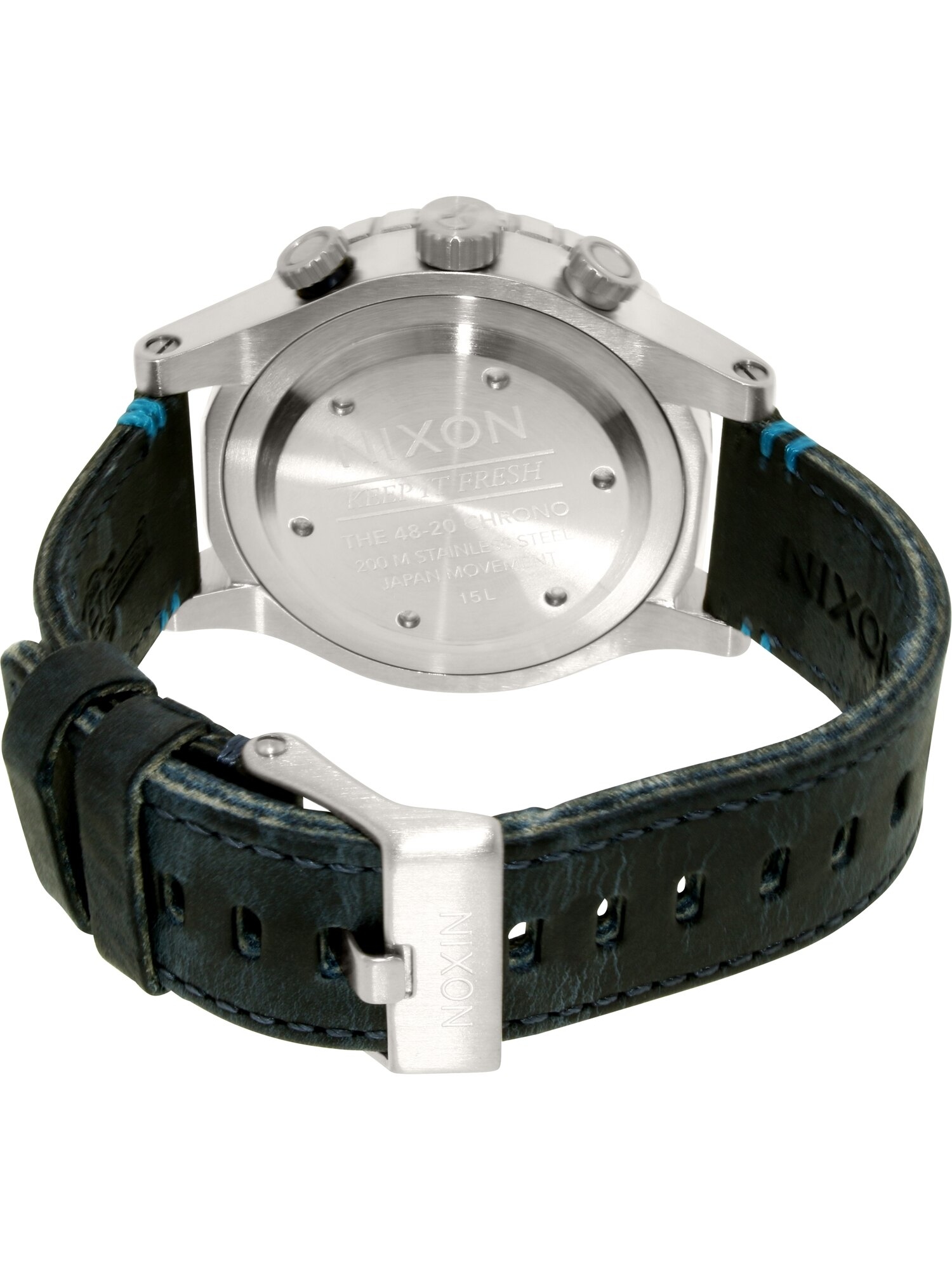 萬年鐘錶 - NIXON 尼克森 THE 48-20  CHRONO 計時碼表系列   A363-2219  錶徑48MM