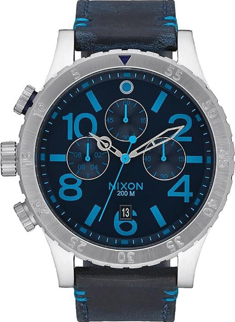 萬年鐘錶 - NIXON 尼克森 THE 48-20  CHRONO 計時碼表系列   A363-2219  錶徑48MM