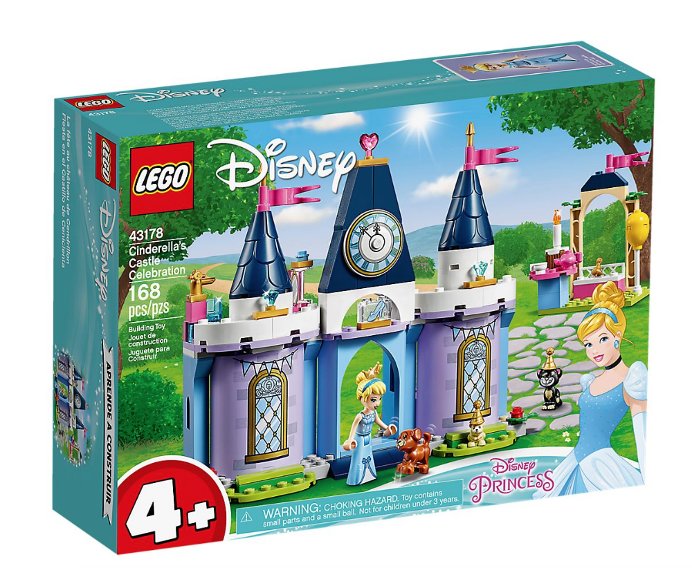 LEGO 43178 Cinderella’s Castle Celebration (Cinderella灰姑娘, Disney迪士尼)