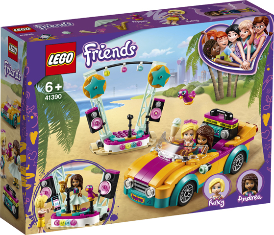 LEGO 41390 Friends - Andrea's Car & Stage