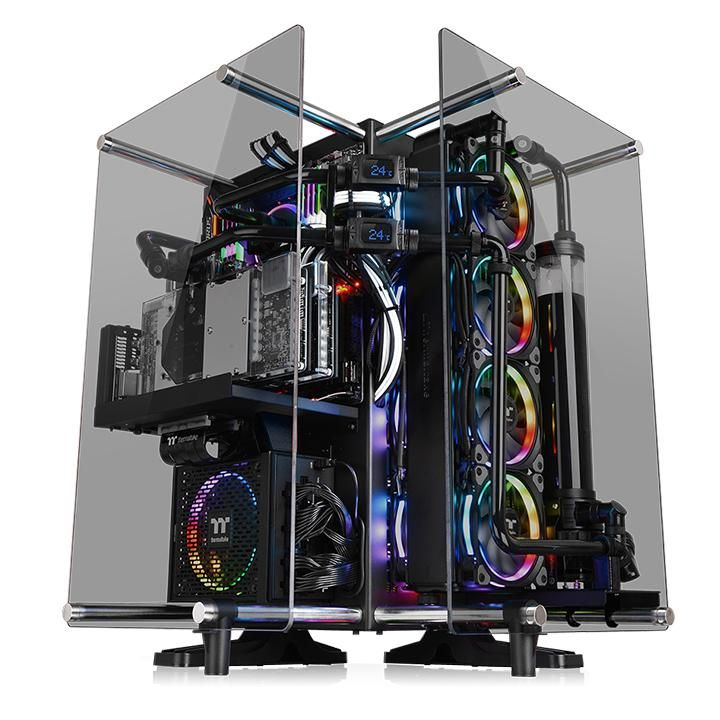 米特3C數位–曜越 Thermaltake Core P90 TG 開放式強化玻璃機殼/CA-1J8-00M1WN-00