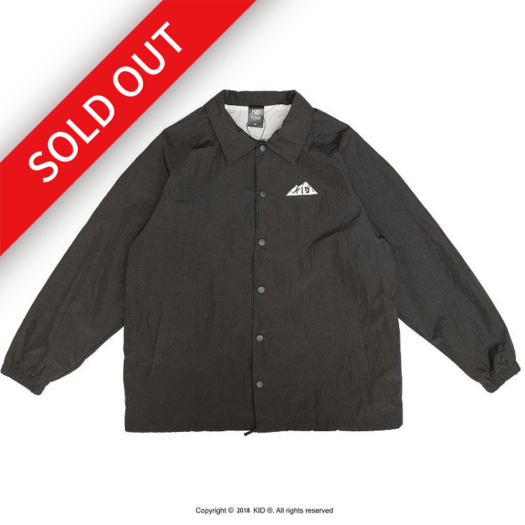 KID ® 自收納機能教練外套 黑