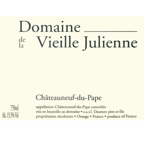 La Vieille Julienne Chateauneuf du Pape 2007 (RP95)