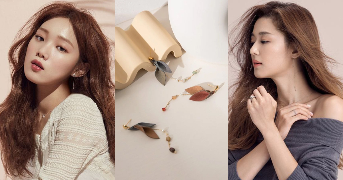 毛衣針織衣 - 垂墜型耳飾