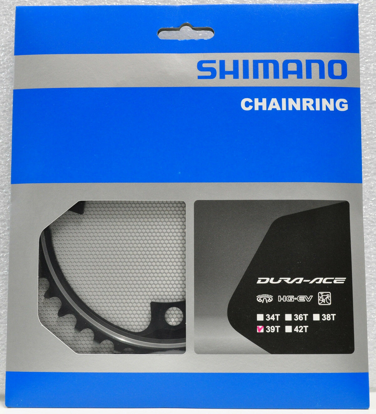 Shimano Dura Ace FC-9000 Chainring 39T for 53-39T, 11 s