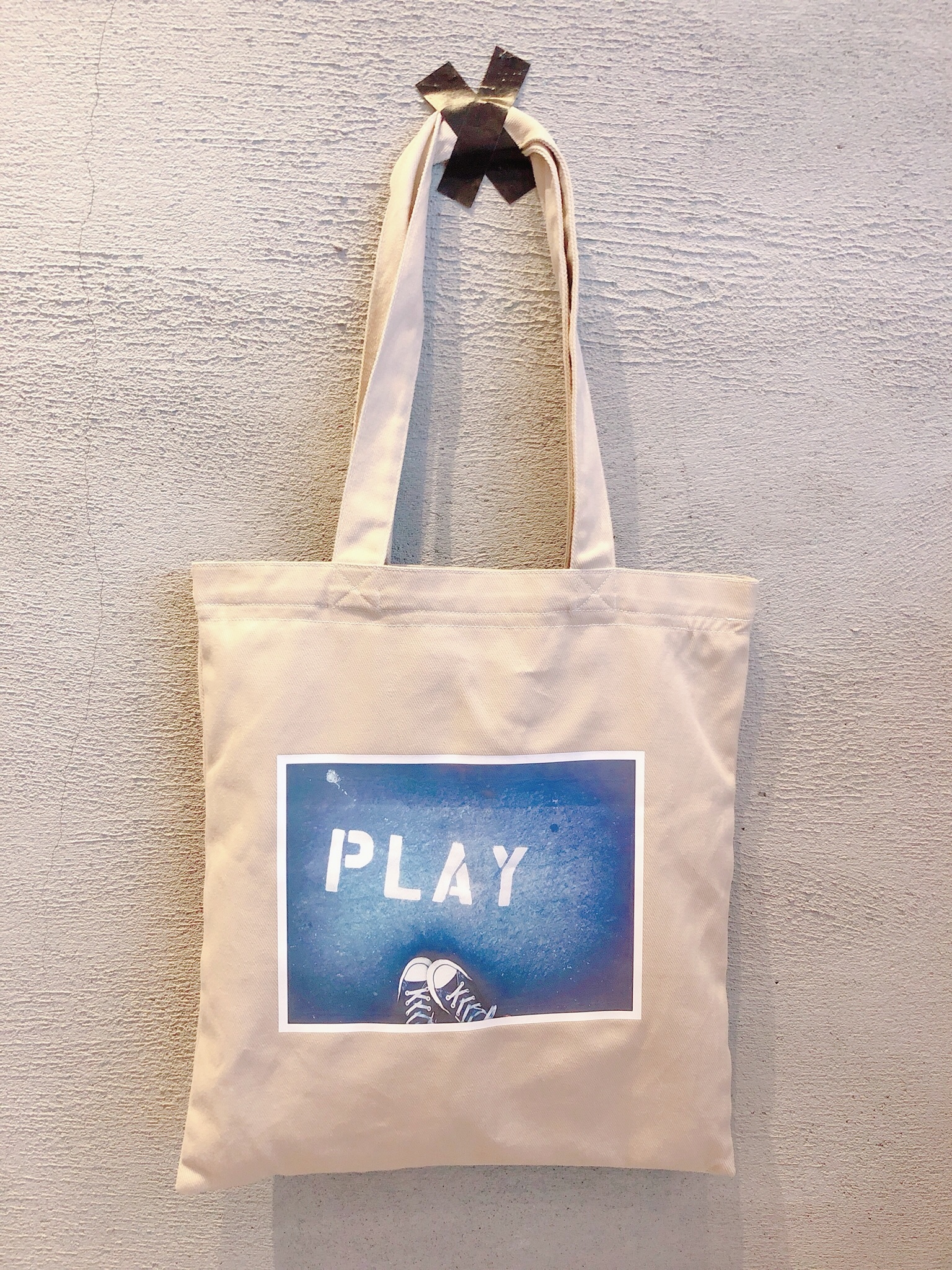 Zoom in goods 「PLAY 短磨毛棉質側背袋」