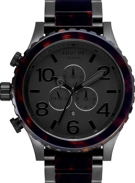 萬年鐘錶 - NIXON 尼克森 THE 51-30  CHRONO 計時碼表系列 300M防水 A083-1061 錶徑51MM