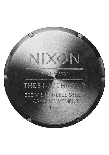 萬年鐘錶 - NIXON 尼克森 THE 51-30  CHRONO 計時碼表系列 300M防水 A083-957 錶徑51MM