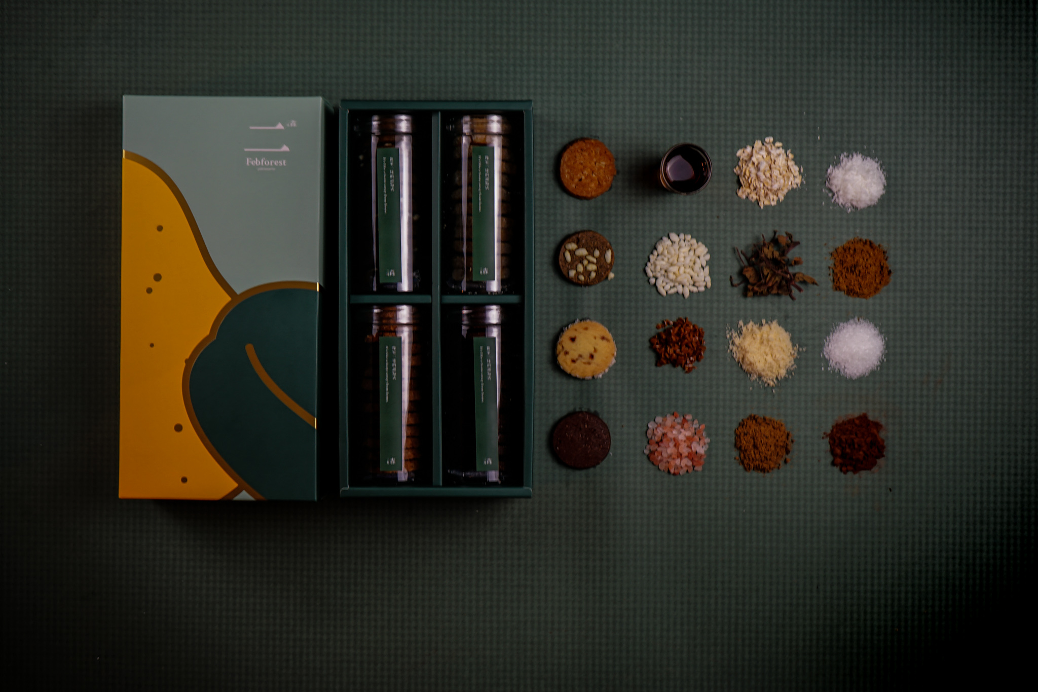 旅人4入餅乾禮盒(罐裝)