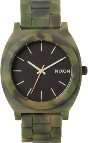 萬年鐘錶 - NIXON 尼克森  衝浪錶   Time Teller  迷彩腕錶  A327-1428  錶徑40MM