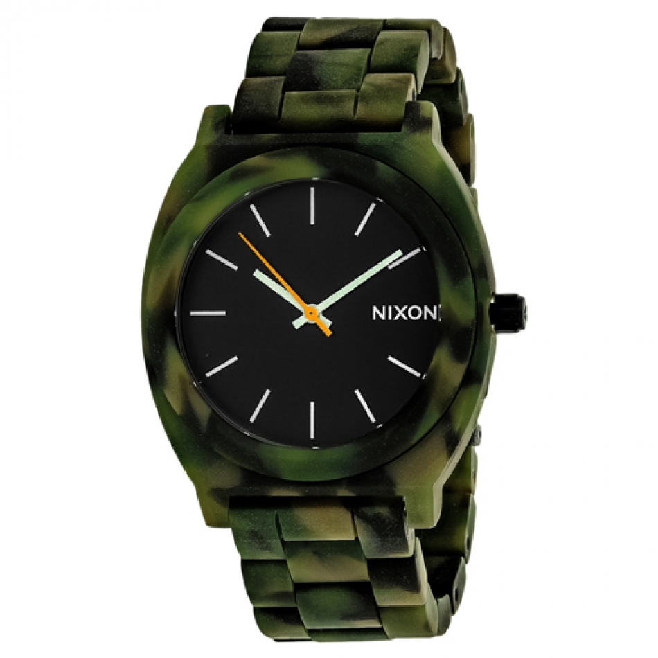 萬年鐘錶 - NIXON 尼克森  衝浪錶   Time Teller  迷彩腕錶  A327-1428  錶徑40MM
