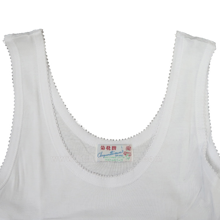 3件裝 菊花牌 女裝圓領背心 (S-XL碼)