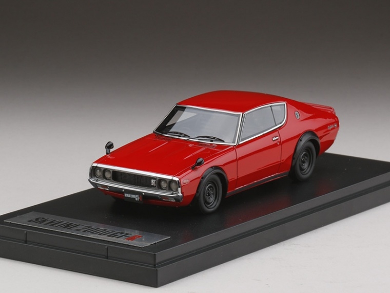 1/43 NISSAN SKYLINE GT-R (KPGC110) RED (PM4308R)