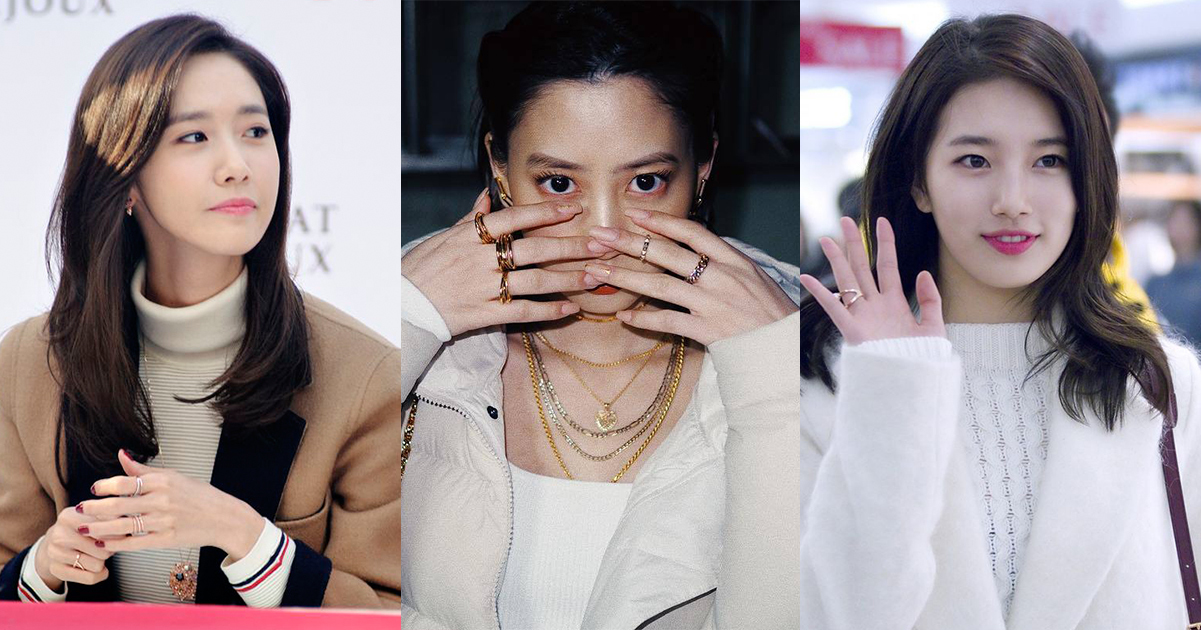 秋冬穿搭重點 - 多層次飾品、戒指組