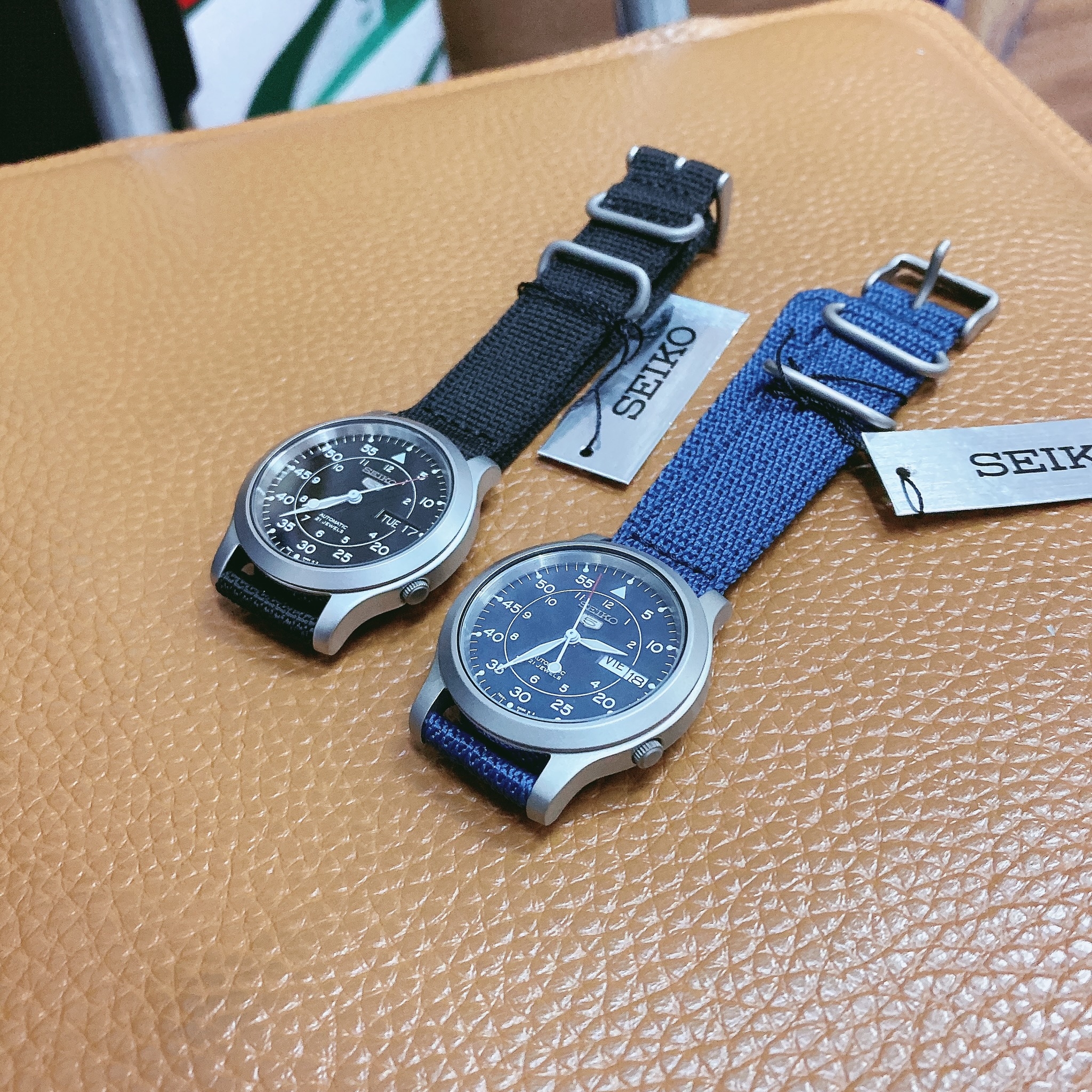 SEIKO 5 AUTOMATIC MILITARY NYLON WATCH 太陽能 (2 COLORS)