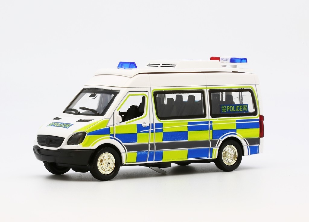 CARVEN 回力合金交通警車