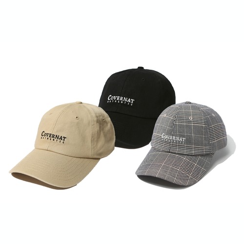 Covernat 19F/W AUTHENTIC LOGO CURVE CAP