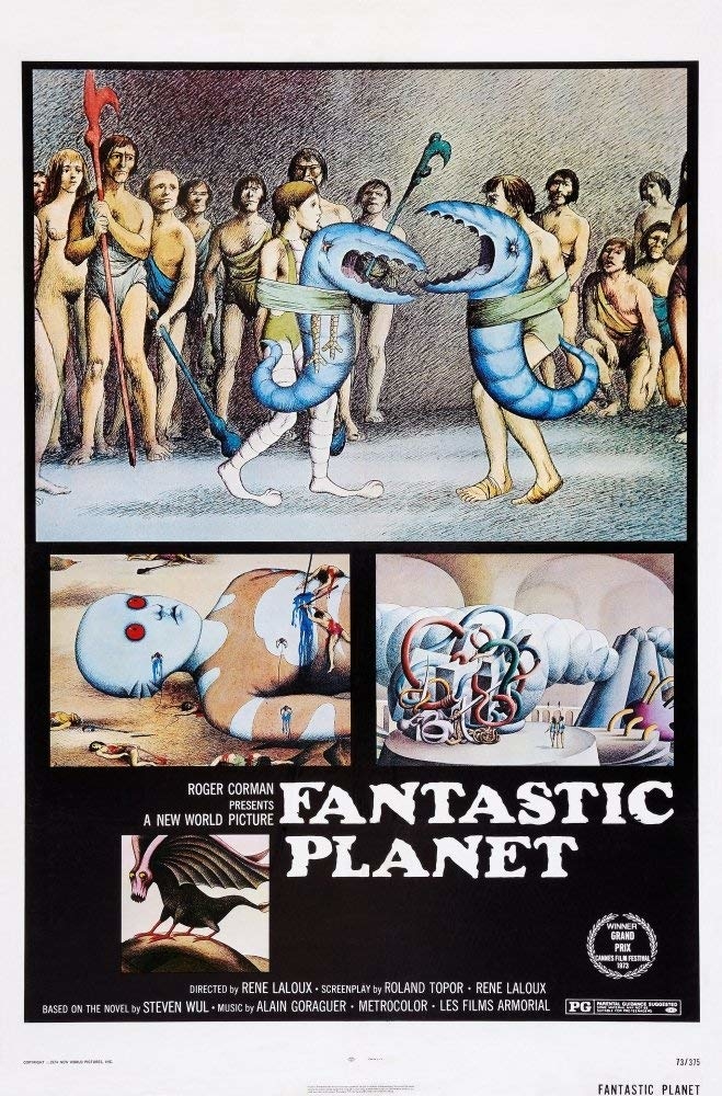 Fantastic Planet (1973) 奇幻星球原裝進口捲筒海報 45cm