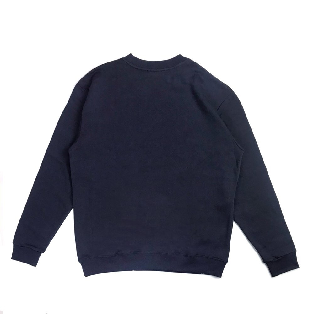 COCOA$ 電繡LOGO大學T-藍綠配色