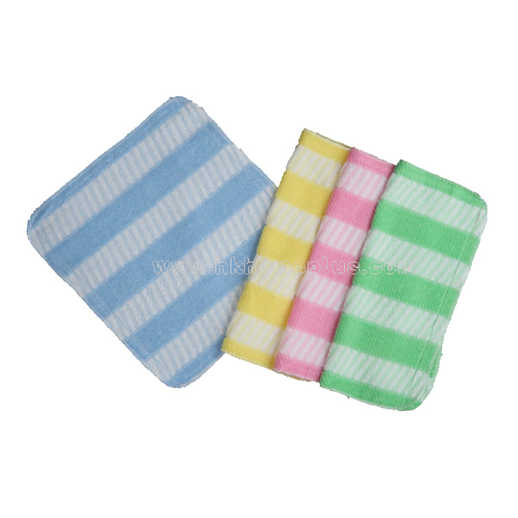 6條裝 扭繩方巾 4030501