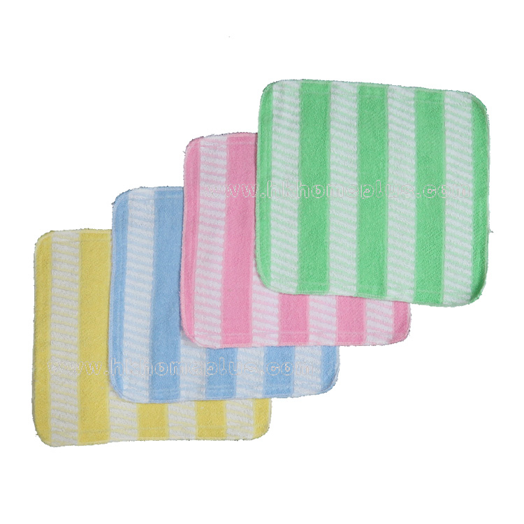 6條裝 扭繩方巾 4030501