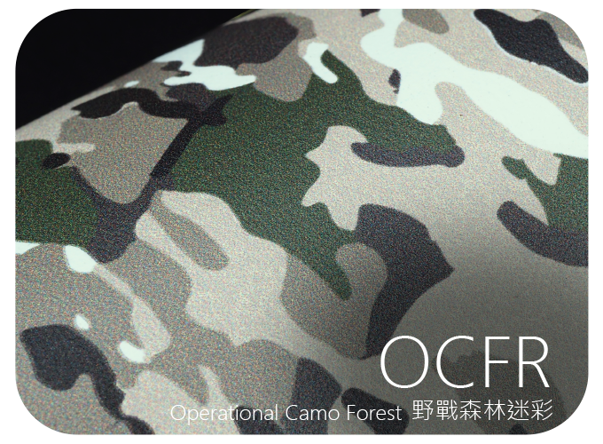 LIFE+GUARD OCFR Operational Camo Forest 野戰森林迷彩 迷彩貼膜樣式，適用於相機、鏡頭與 3C 裝置表面保護與風格打造