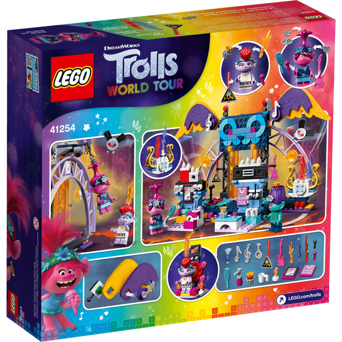 LEGO 41254 Trolls World Tour - Volcano Rock City Concert