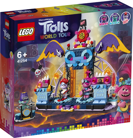 LEGO 41254 Trolls World Tour - Volcano Rock City Concert