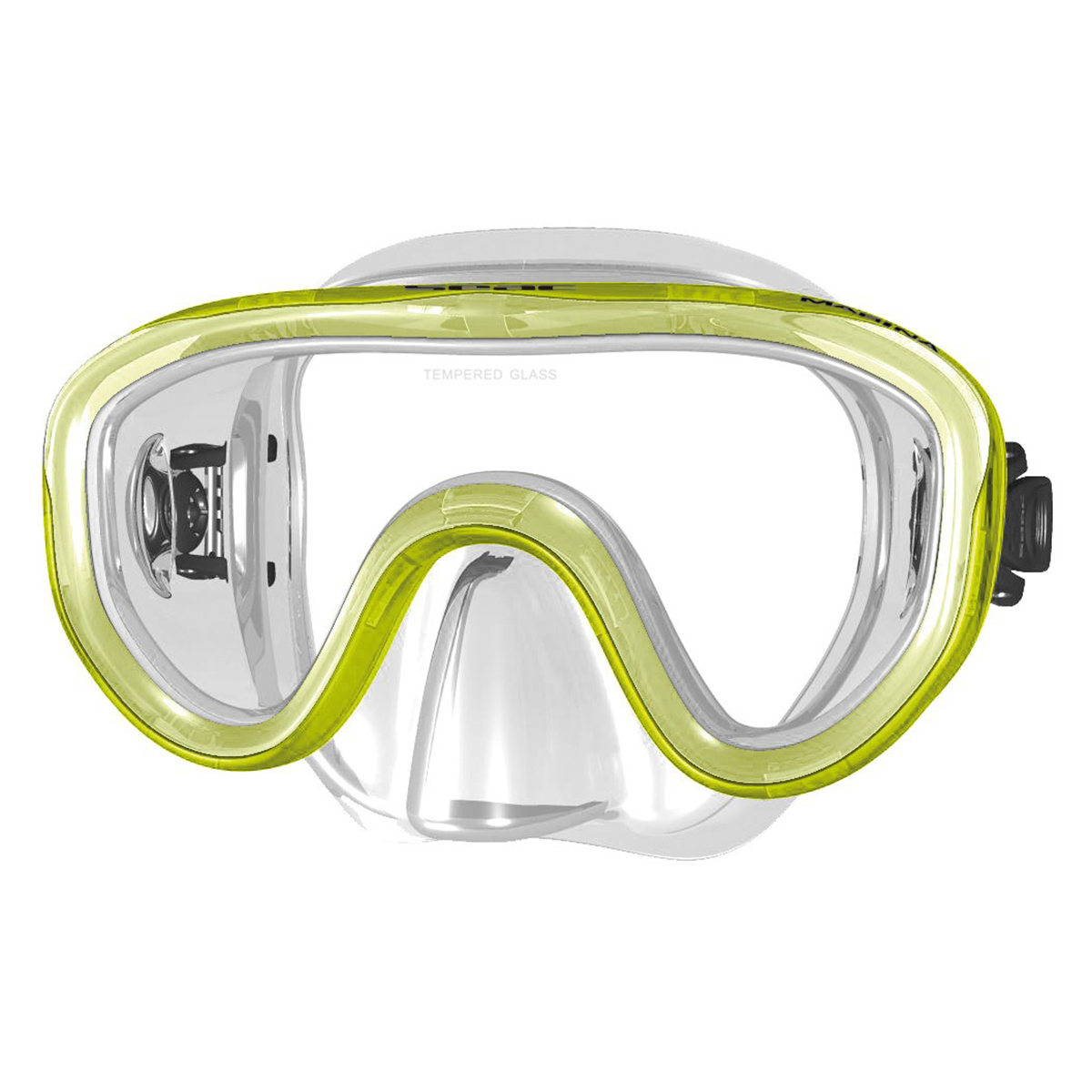 Marina 兒童浮潛面鏡 - 黃