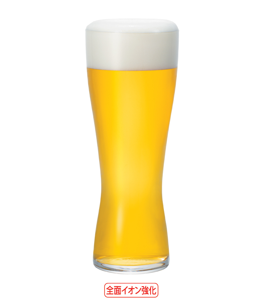 ADERIA 日本強化薄口啤酒杯415ml-L
