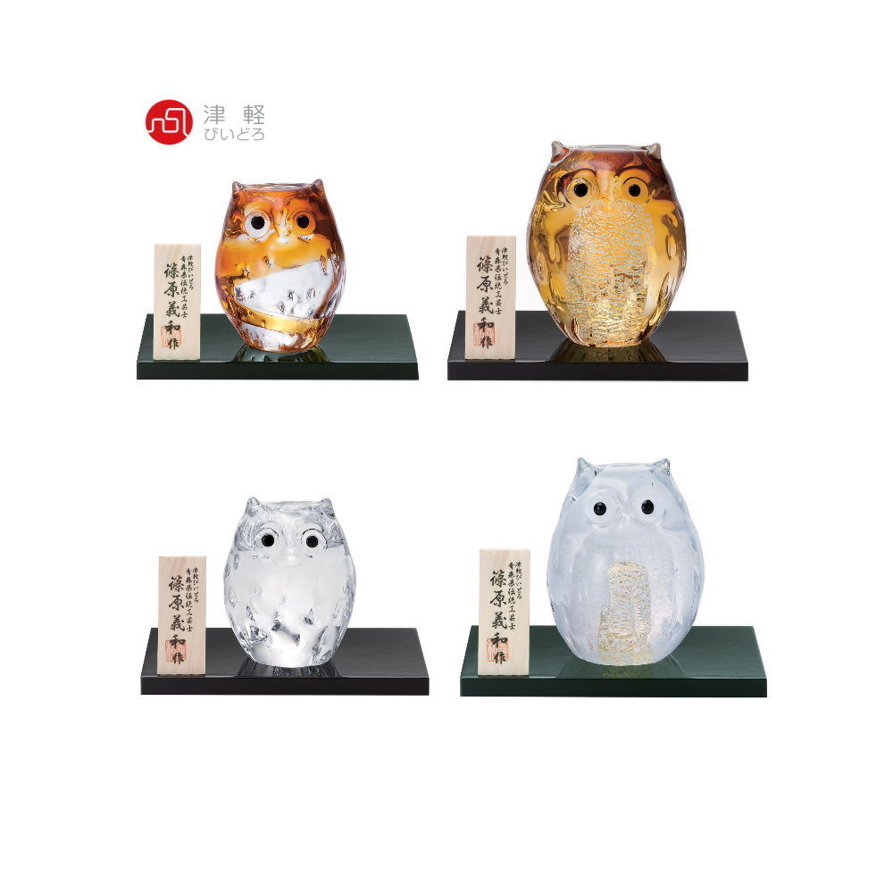 日本津輕 手作貓頭鷹 共四款