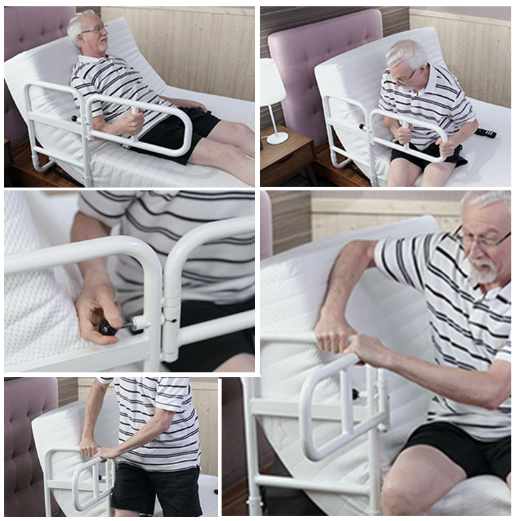 開門式扶手床邊護欄