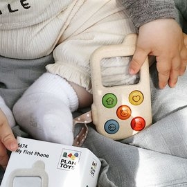 泰國 Plantoys 原木認知玩具 - 我的手機-原木認知玩具