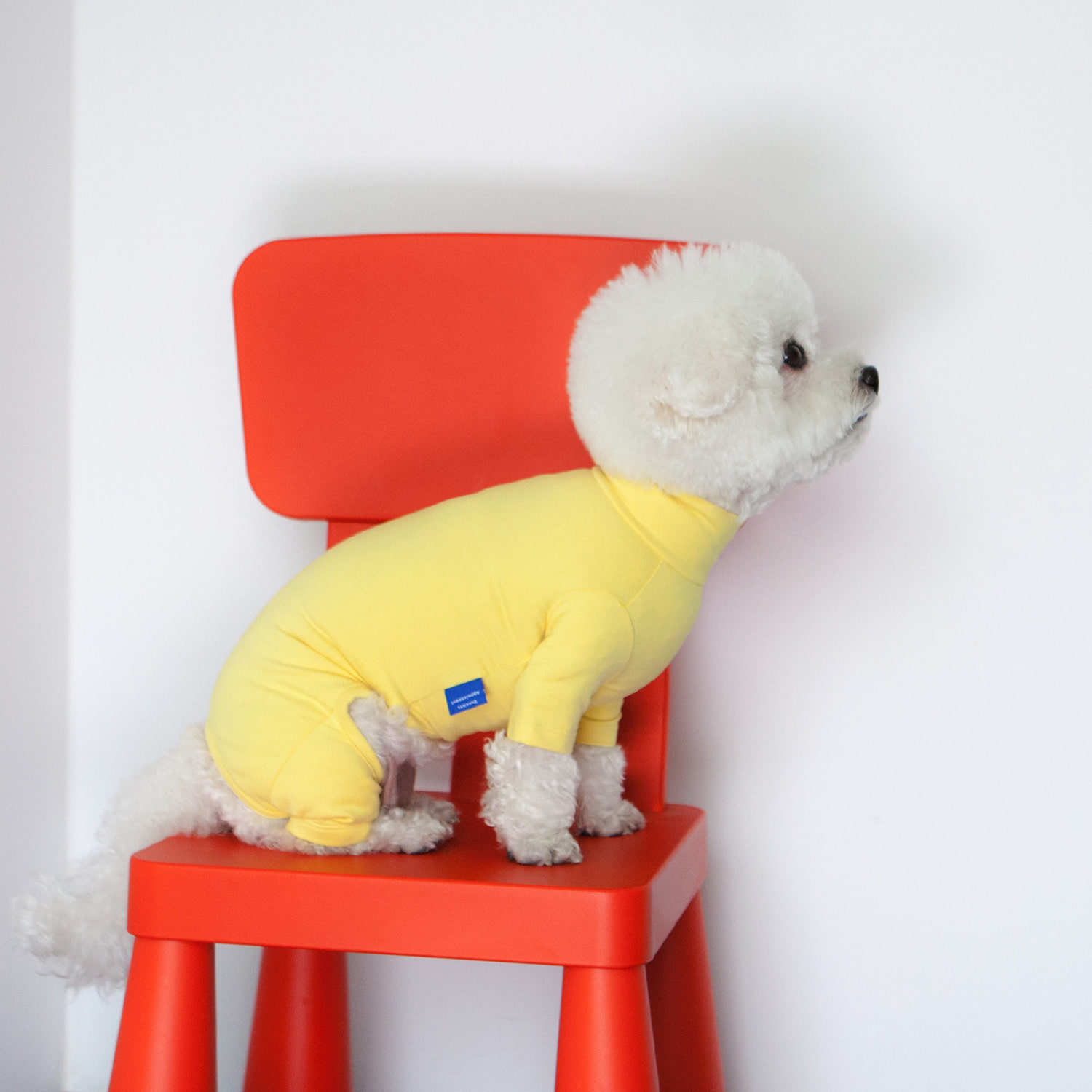 ★Dentist Appointment★ Body Warm 暖暖高領連身褲 (檸檬)