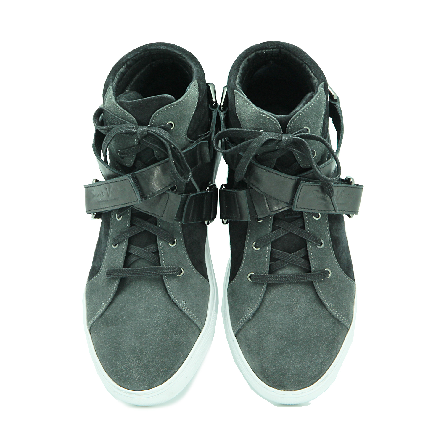 Sweet Villians X Mirako Grey Leather Sneakers