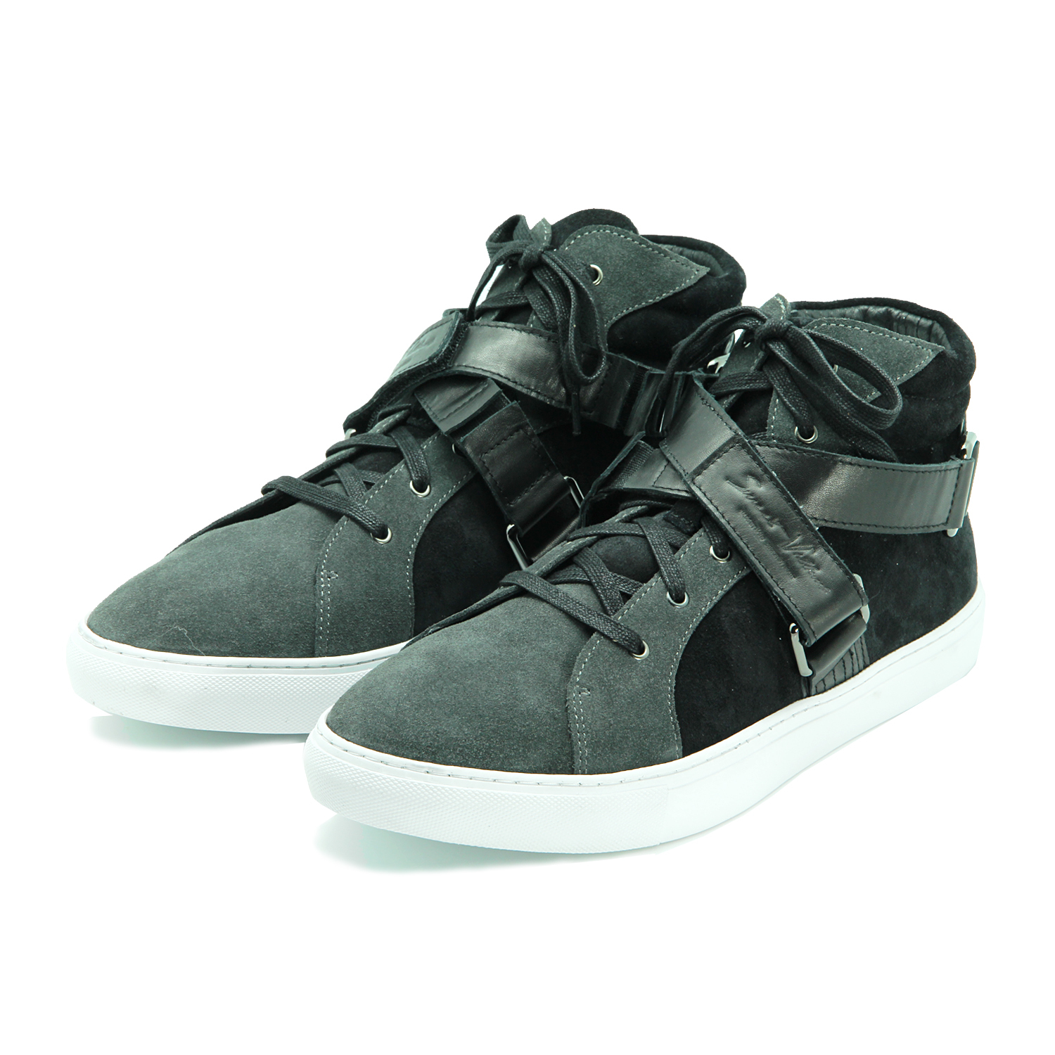 Sweet Villians X Mirako Grey Leather Sneakers