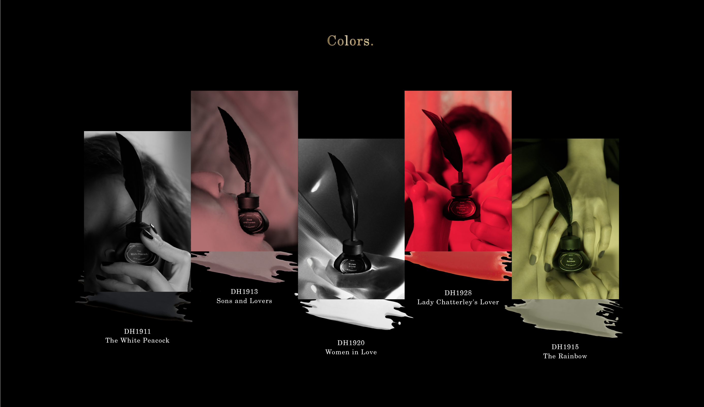 大衛.赫伯特.勞倫斯 五色指甲油