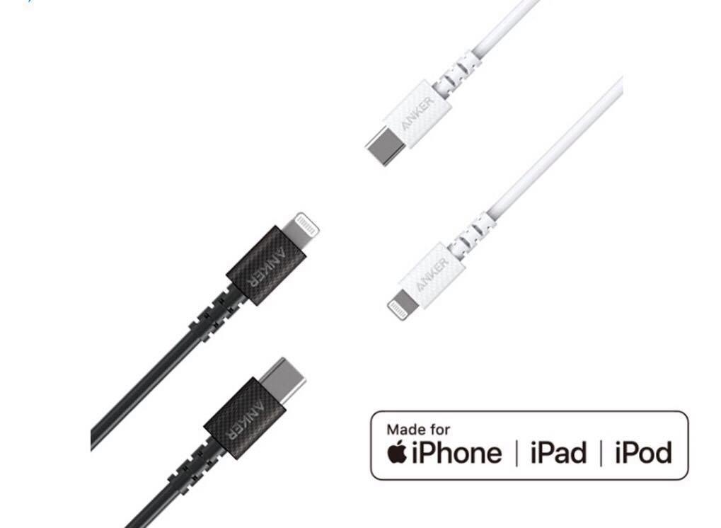 【Anker】Type-C to Lightning傳輸充電線 PowerLineSelect A8612 0.9M  PD傳輸線