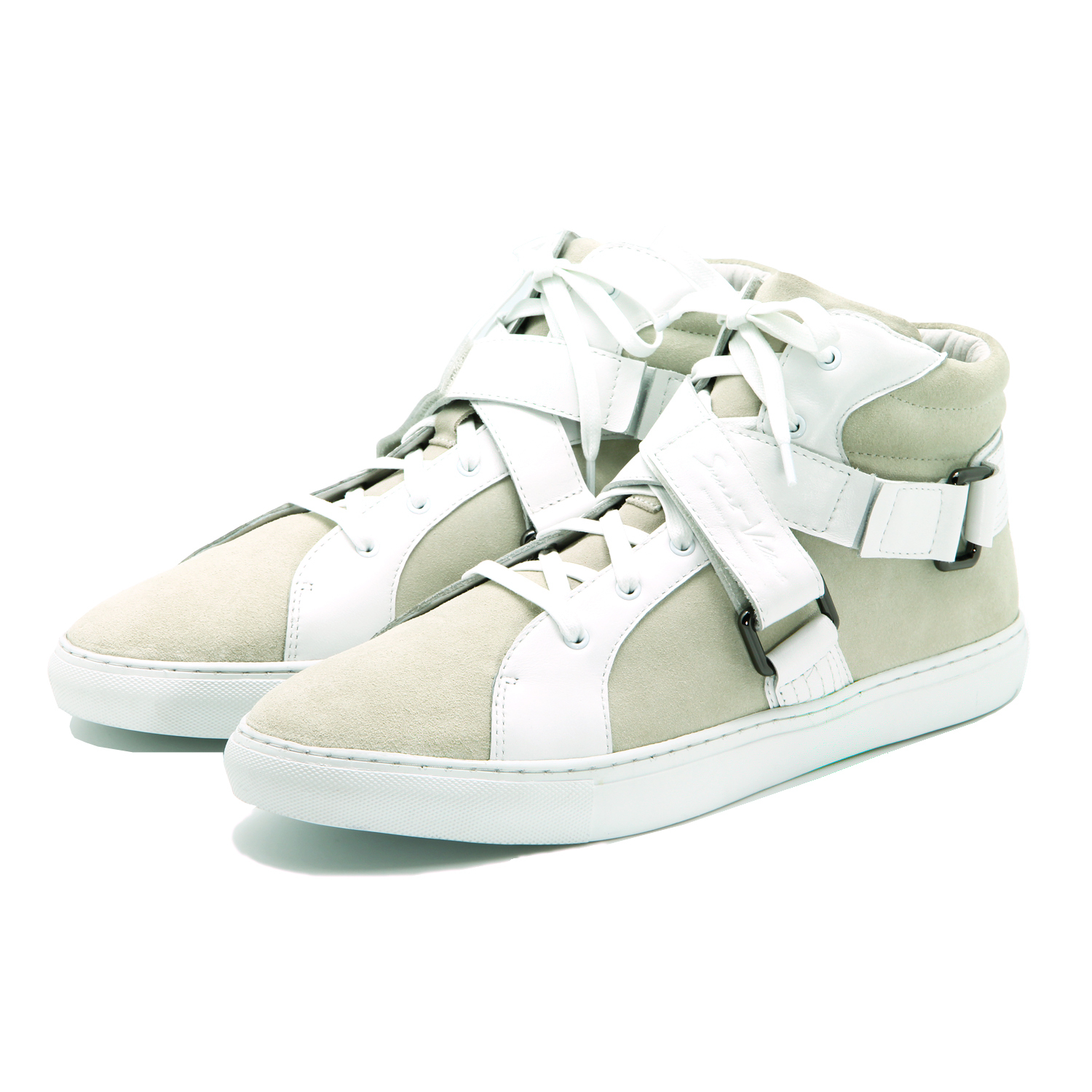 Sweet Villians X Mirako White Leather Sneakers