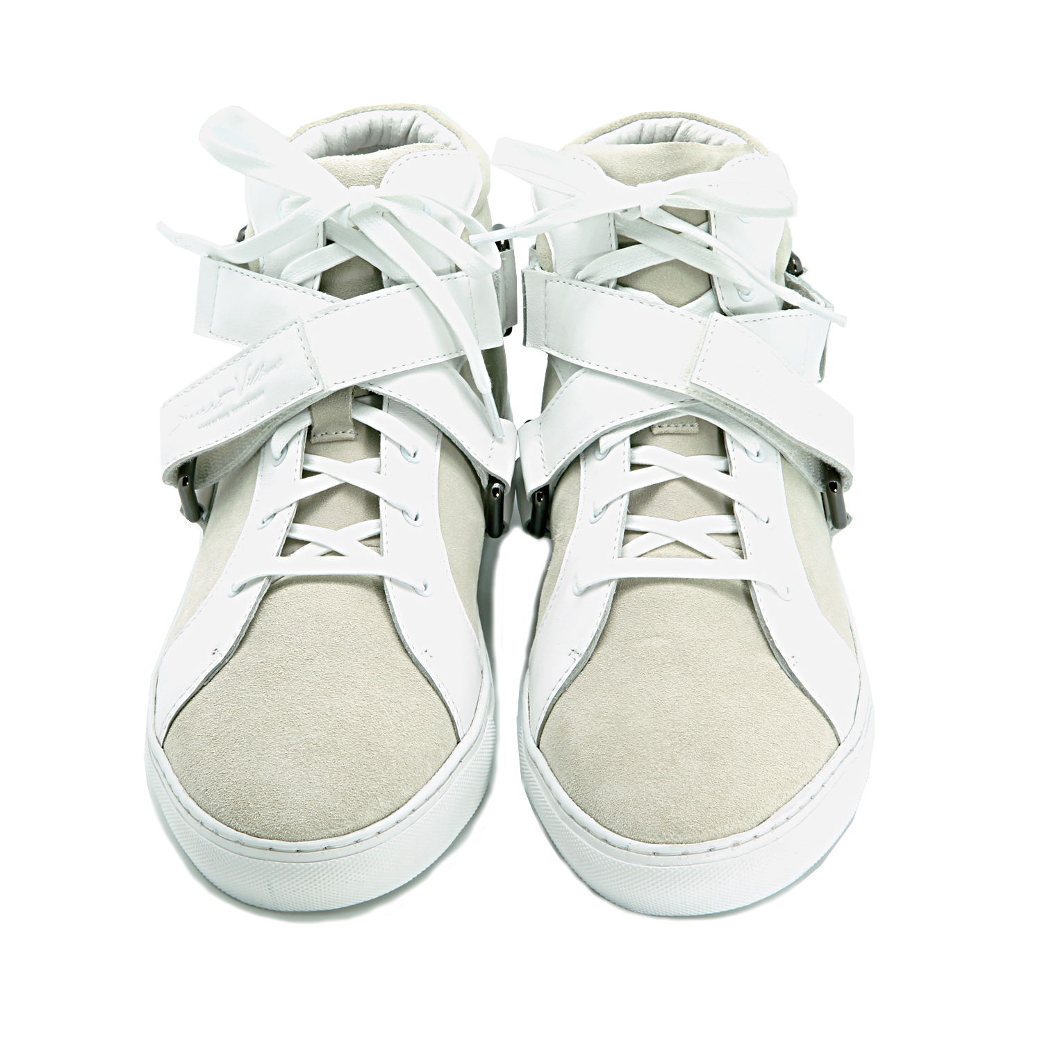 Sweet Villians X Mirako White Leather Sneakers