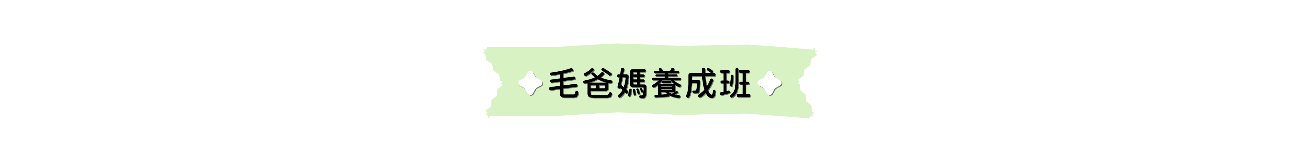 瑪莉洋 毛孩小學堂 毛爸媽養成班